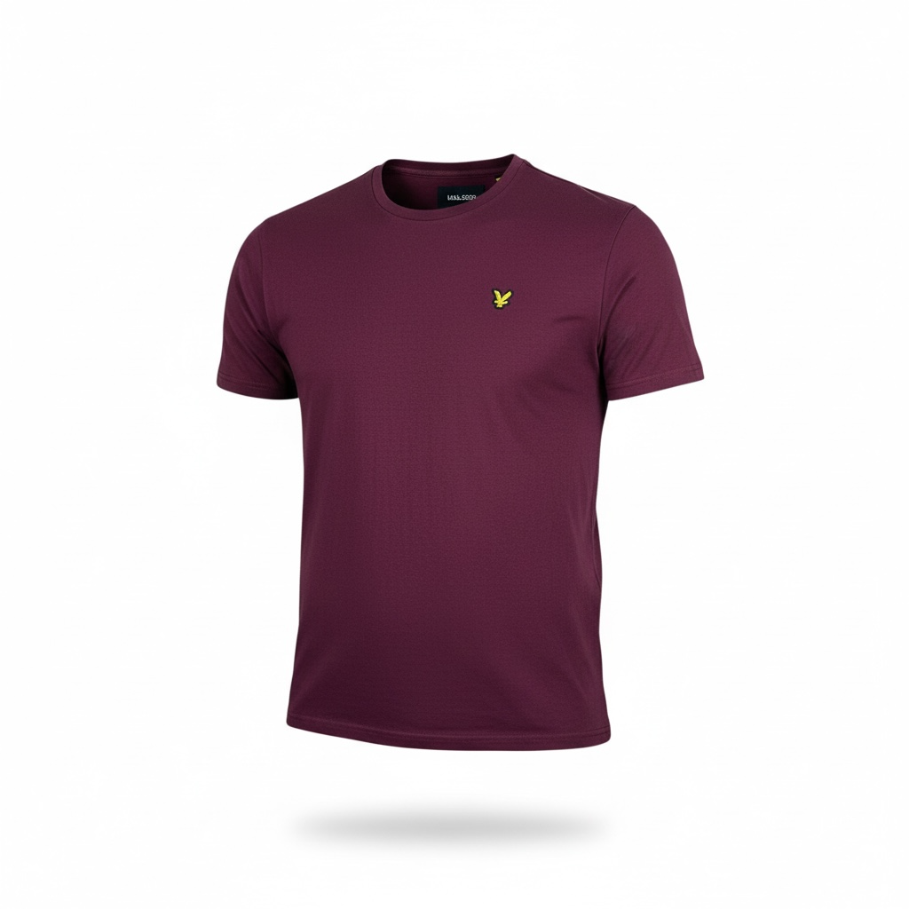 Lyle & Scott T-Shirt (dunkelrot) L