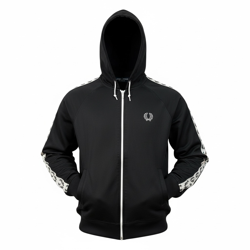 Fred Perry Jacke (schwarz) S