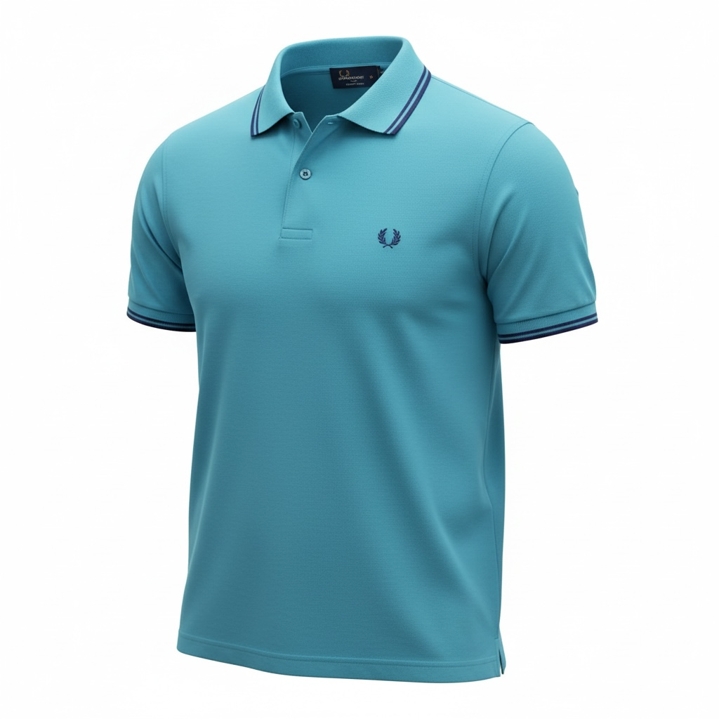 Fred Perry Polo (hellblau) M