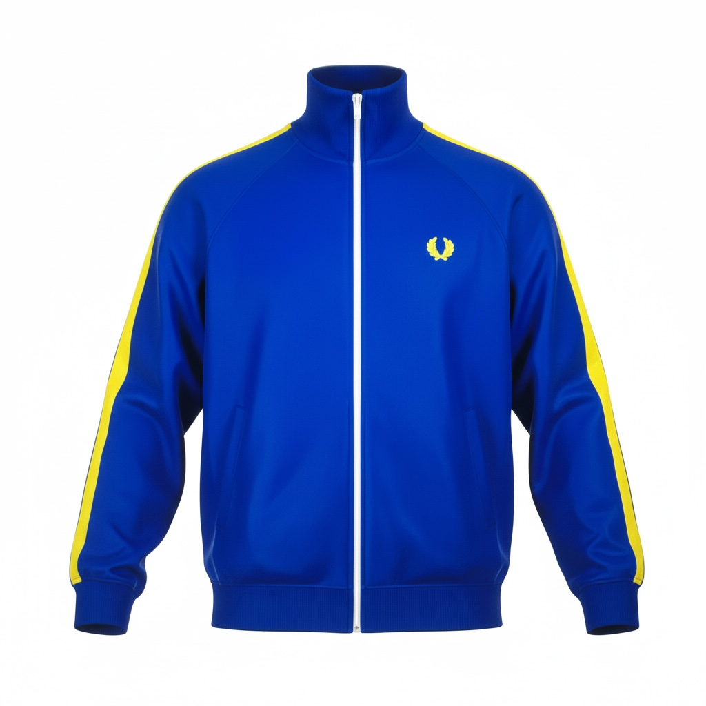 Fred Perry Trainingsjacke (blau) L