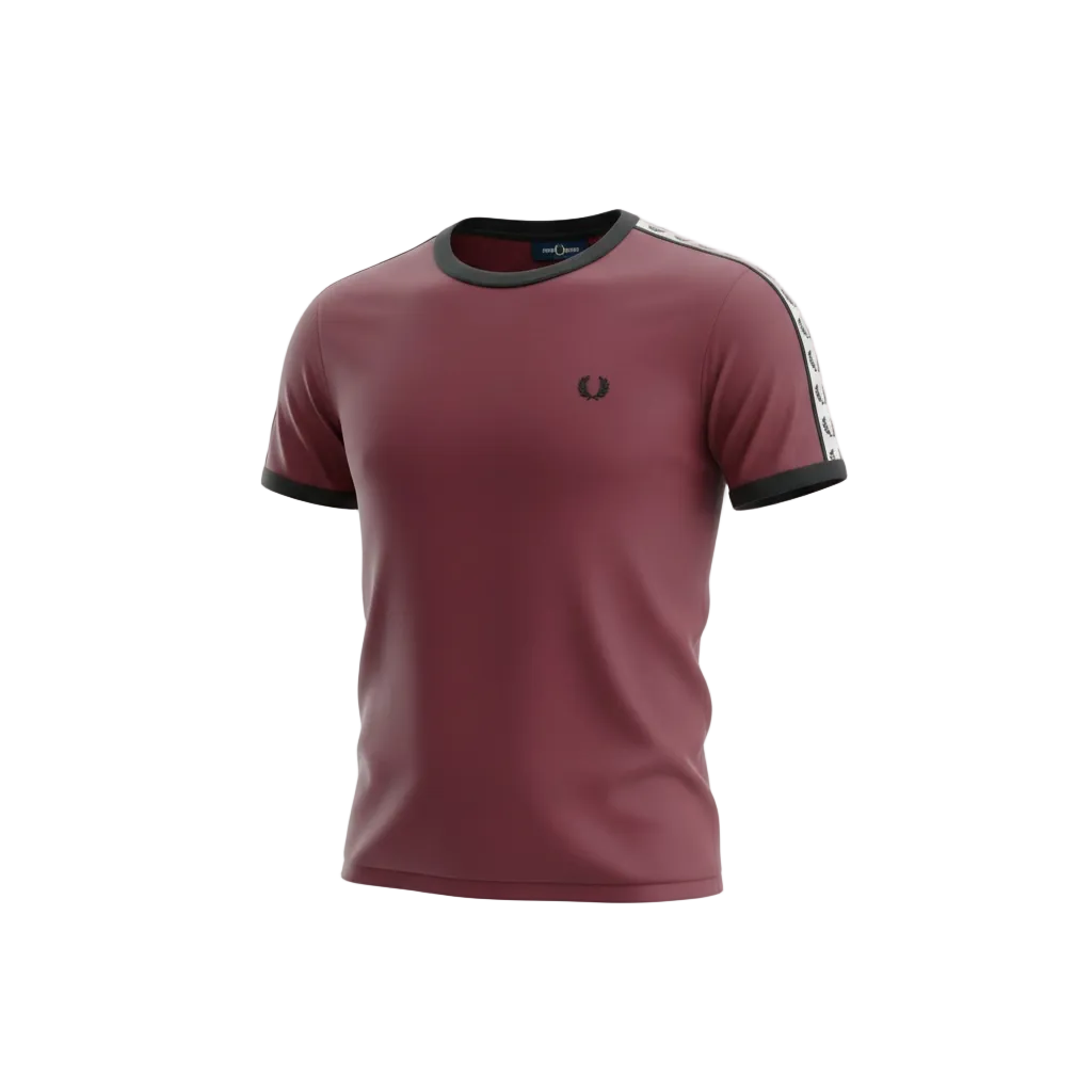Fred Perry T-Shirt (rot) S