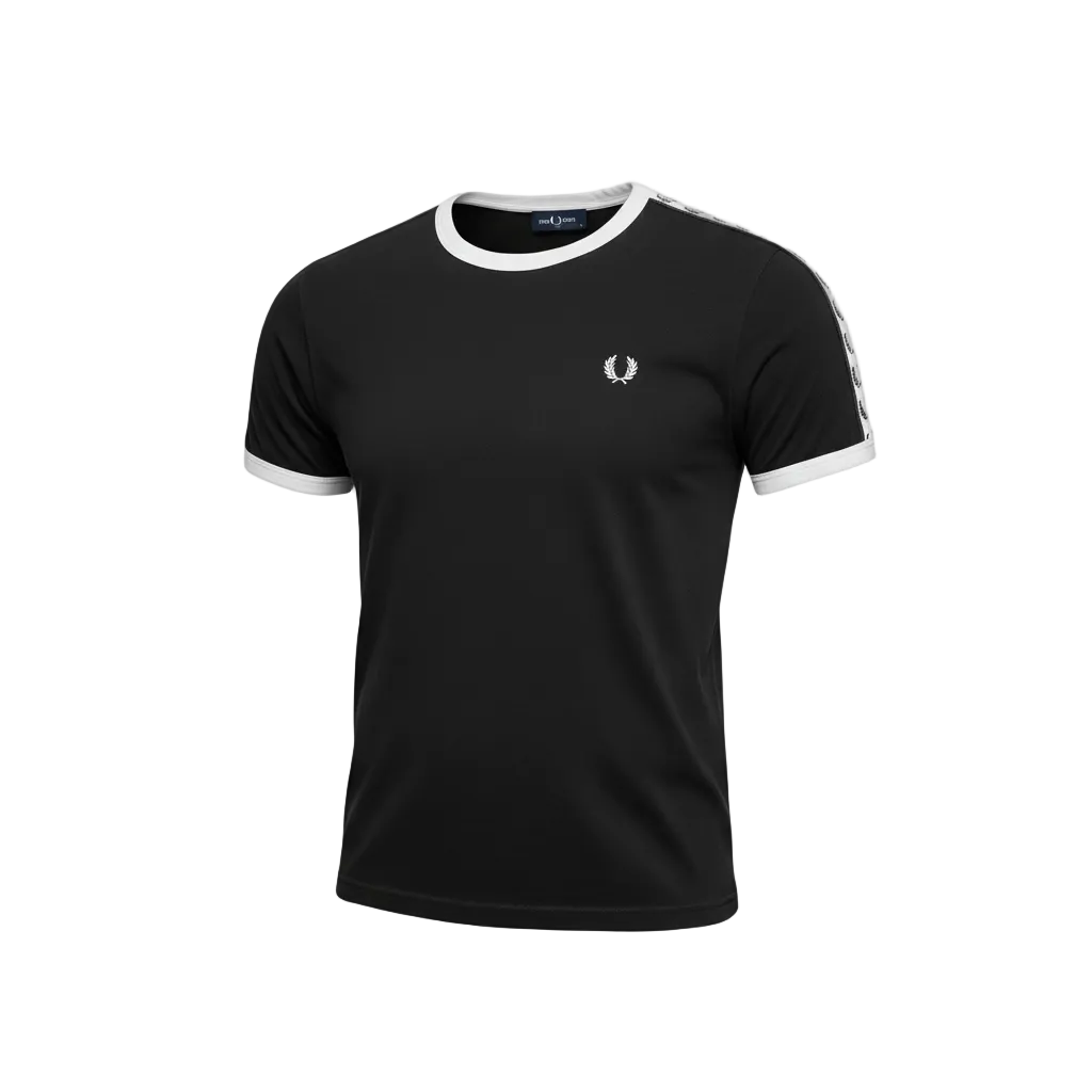 Fred Perry T-Shirt (schwarz) S