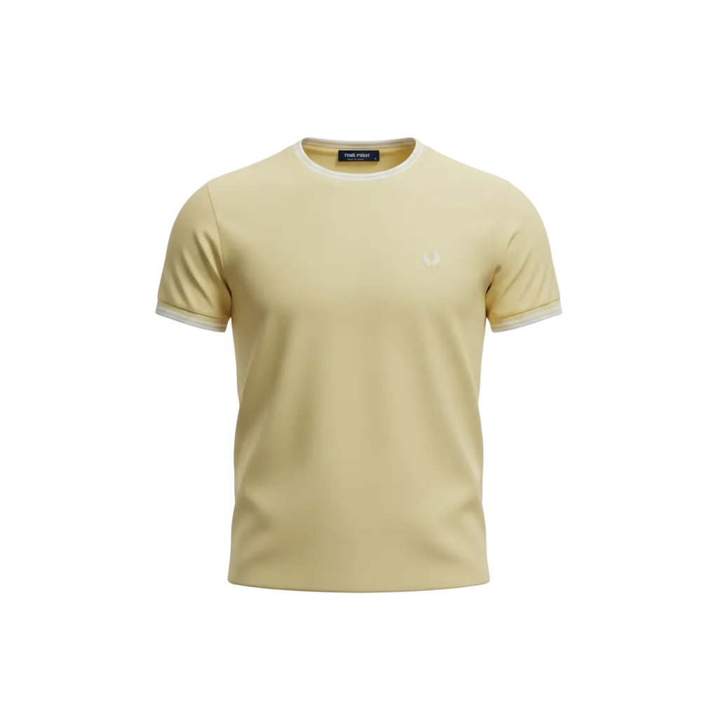 Fred Perry T-Shirt (gelb) S