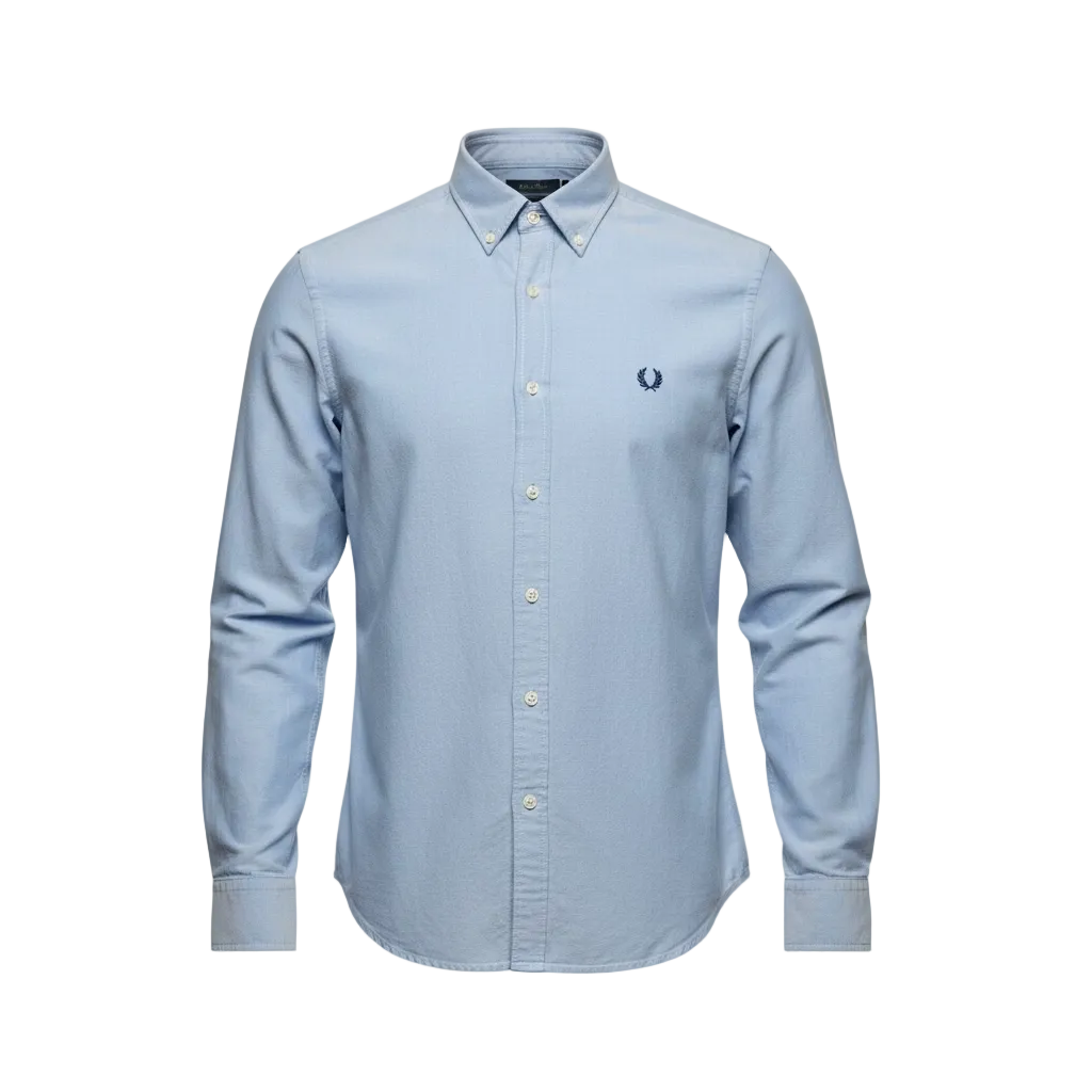 Fred Perry Hemd (blau) L