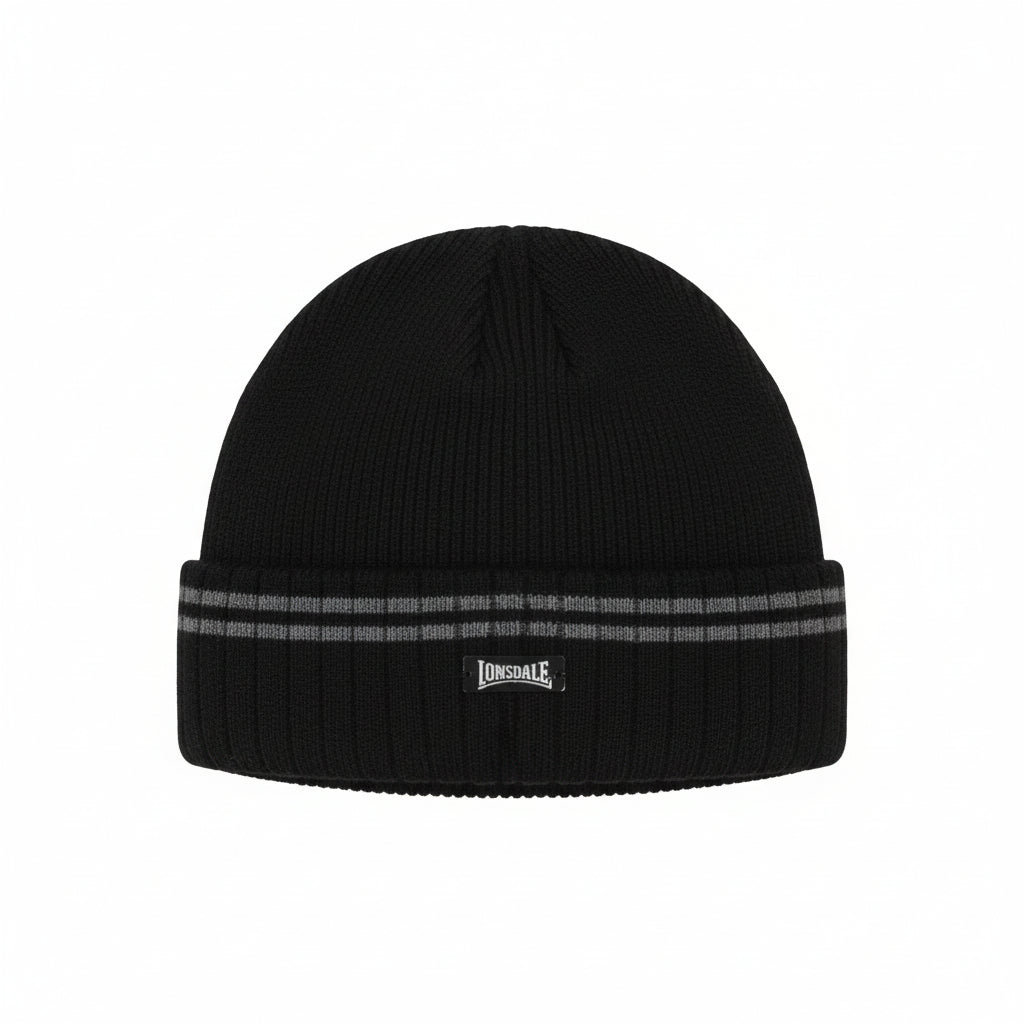 Lonsdale Mütze (schwarz)