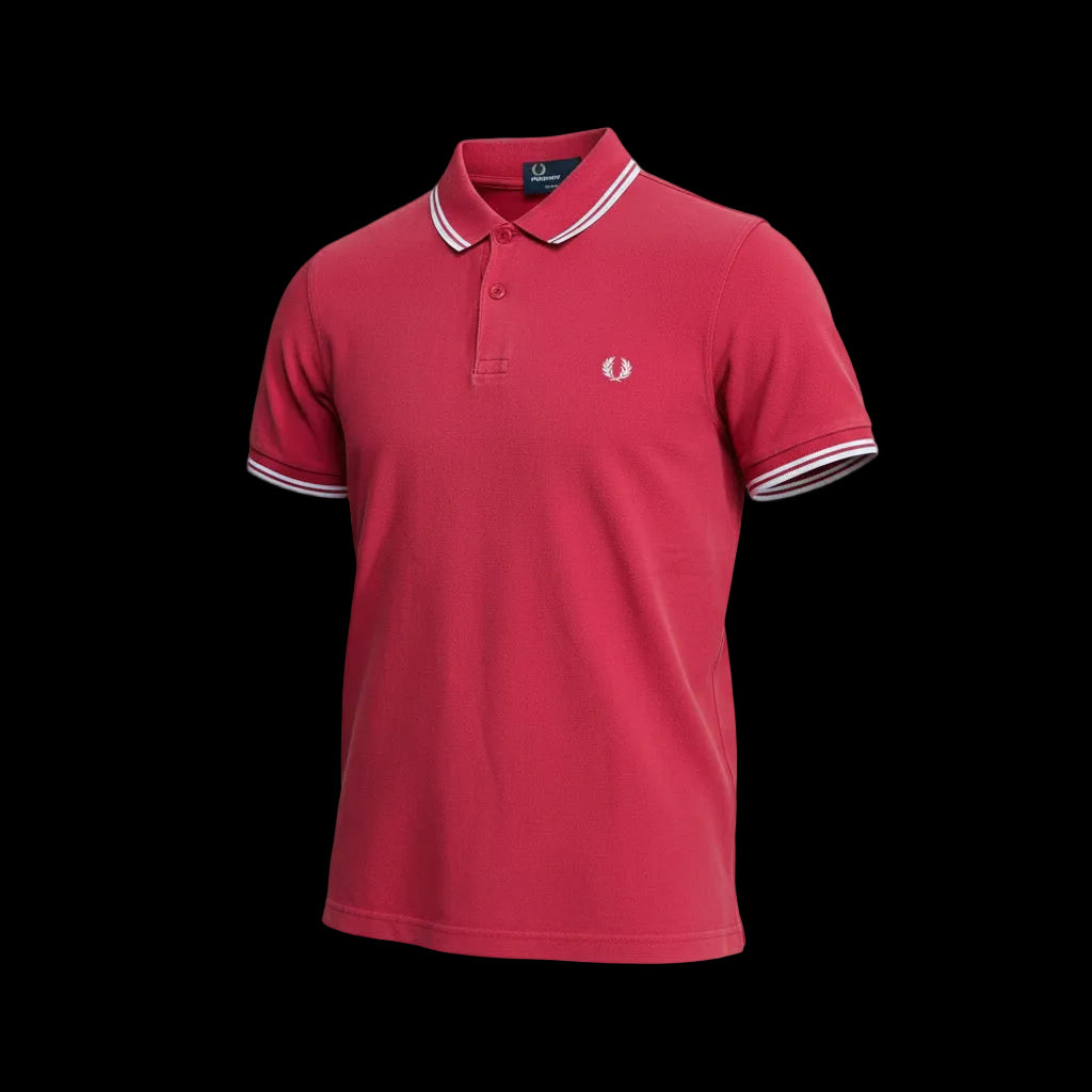 Fred Perry Polo (rot) XS