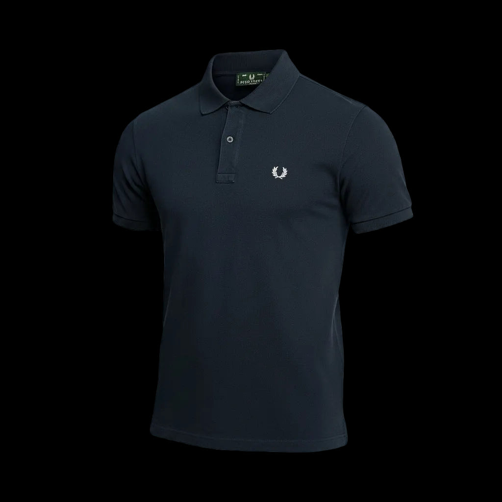 Fred Perry Polo (blau) M