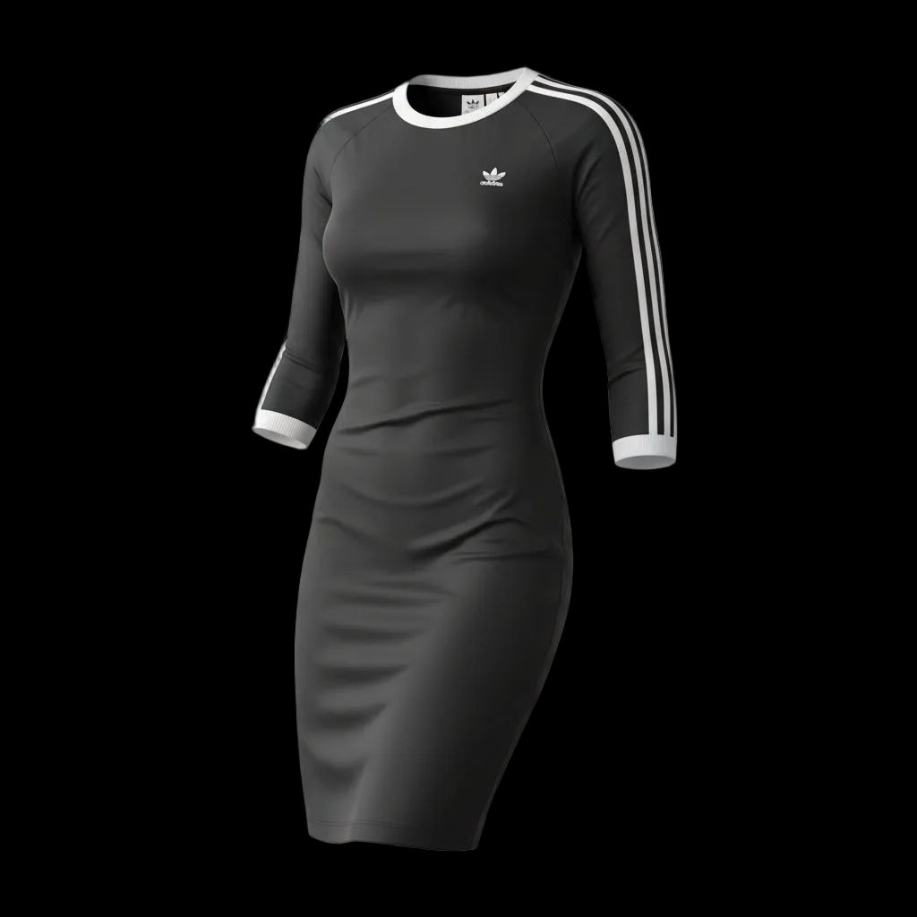 Adidas Kleid (schwarz) XS