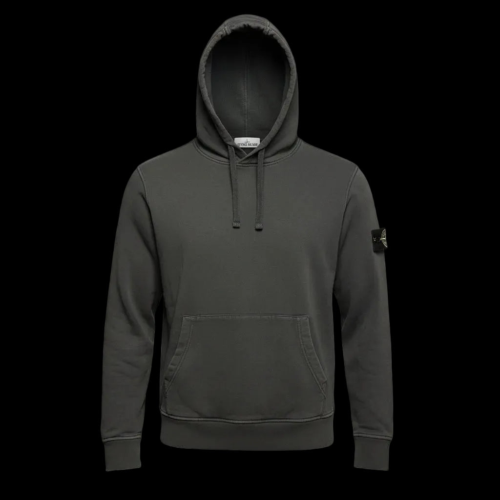 Stone Island Hoodie (grau) M - glow badge